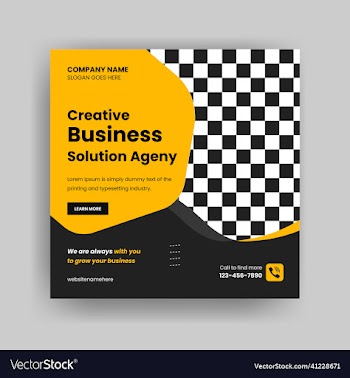 modern social media post design template