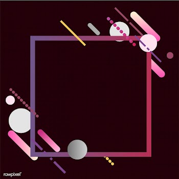 Modern square banner in colorful frame illust.. | Free stock vector - 513412