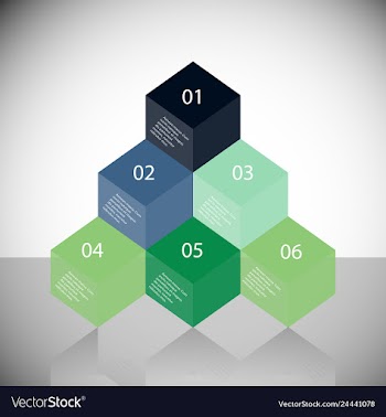 Modern strips infographics 10 options banner for vector image