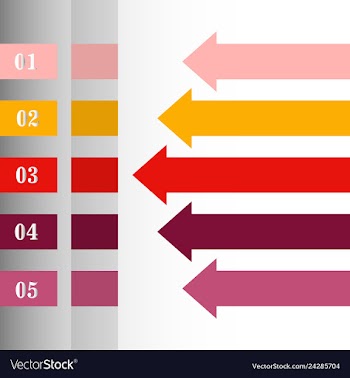 Modern strips infographics x options banner for vector image