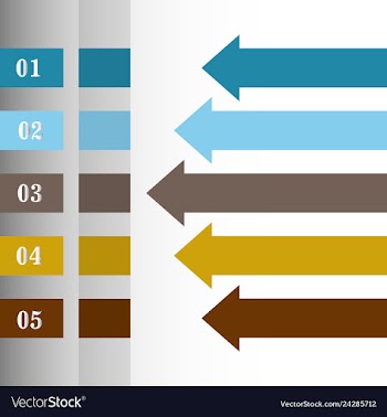 Modern strips infographics x options banner for vector image