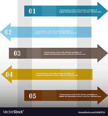 Modern strips infographics x options banner for vector image
