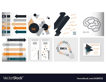 Modern strips infographics x options banner for vector image