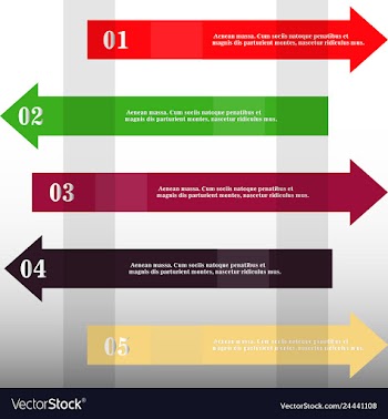 Modern strips infographics x options banner for vector image