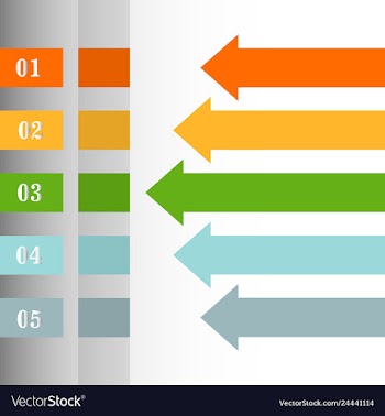 Modern strips infographics x options banner for vector image