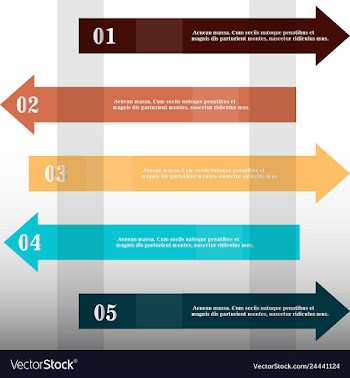 Modern strips infographics x options banner for vector image