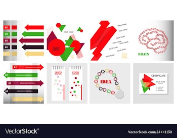 Modern strips infographics x options banner for vector image