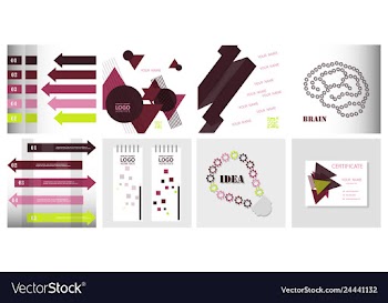 Modern strips infographics x options banner for vector image