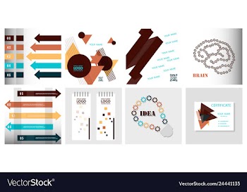 Modern strips infographics x options banner for vector image