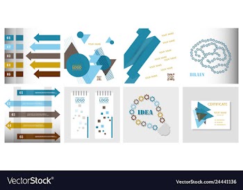 Modern strips infographics x options banner for vector image