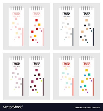 Modern strips infographics x options banner for vector image