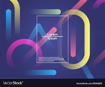 modern style abstraction with composition made
