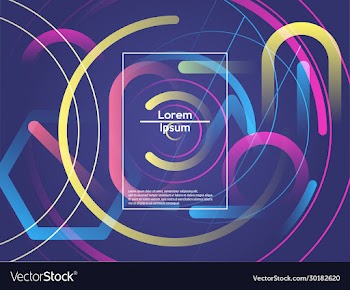 modern style abstraction with composition made