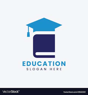 modern teach learn educational logo design