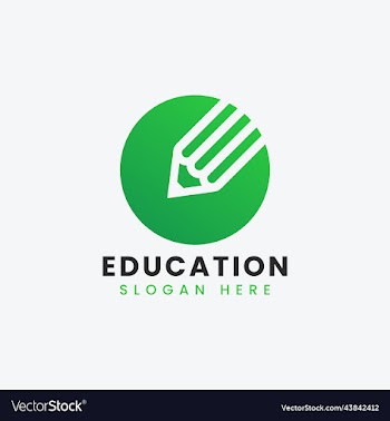 modern teach learn educational logo design