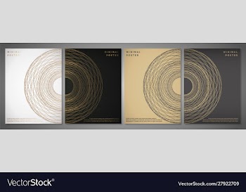 Modern template for brochure leaflet flyer vector image