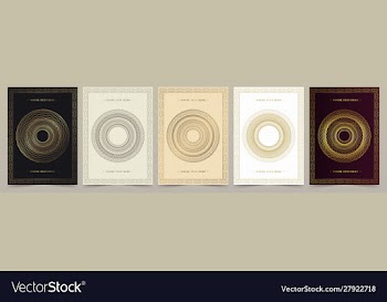 Modern template for brochure leaflet flyer vector image
