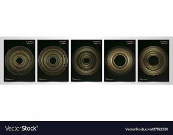 Modern template for brochure leaflet flyer vector image