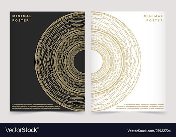 Modern template for brochure leaflet flyer vector image