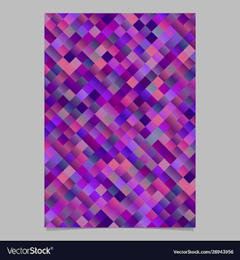 Modern trendy abstract square flyer template vector image