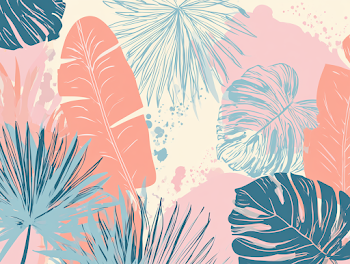 Modern Tropical Botanical Illustration