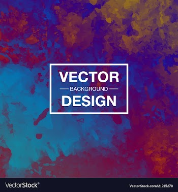 Modern watercolor background vector image