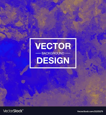 Modern watercolor background vector image