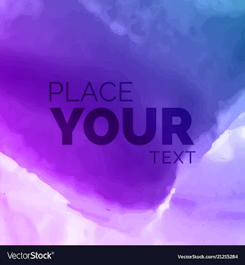 Modern watercolor background vector image