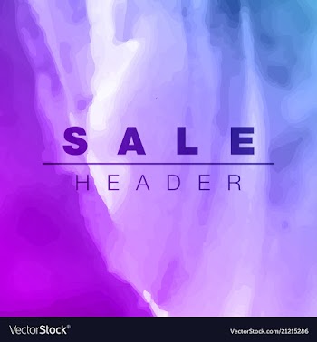 Modern watercolor background vector image