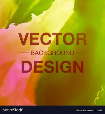 Modern watercolor background vector image