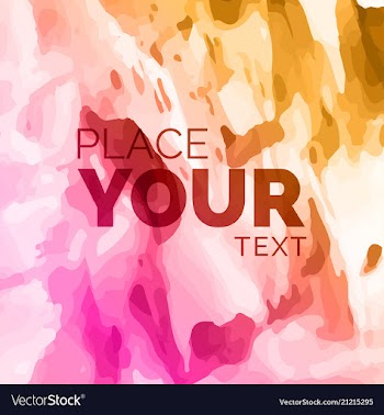 Modern watercolor background vector image