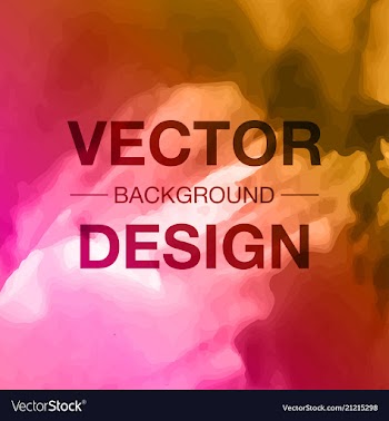 Modern watercolor background vector image