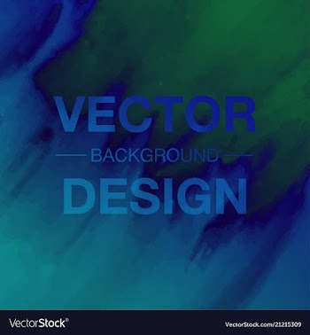 Modern watercolor background vector image