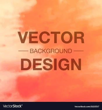 Modern watercolor background vector image