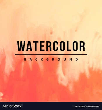 Modern watercolor background vector image