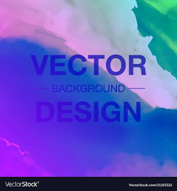 Modern watercolor background vector image