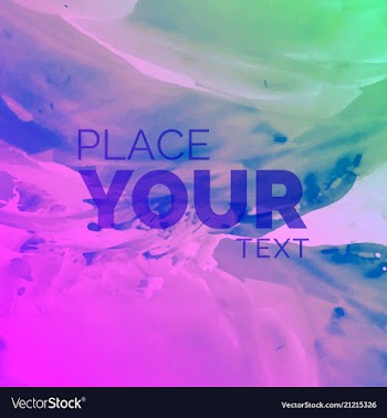 Modern watercolor background vector image