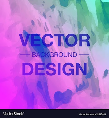 Modern watercolor background vector image