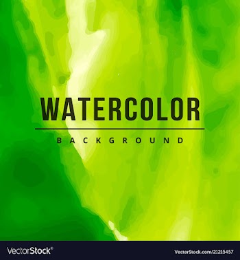 Modern watercolor background vector image