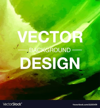Modern watercolor background vector image