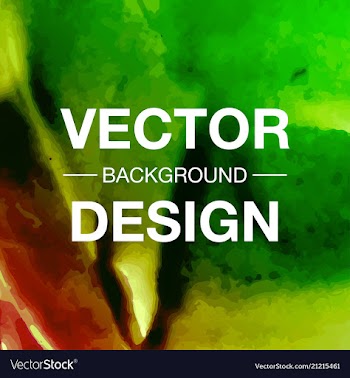 Modern watercolor background vector image