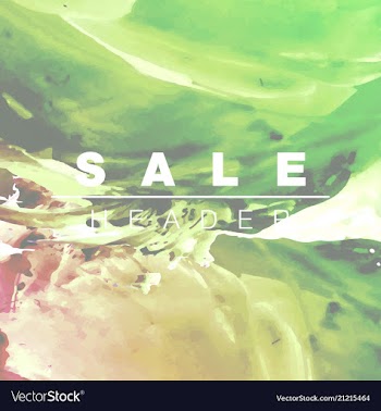 Modern watercolor background vector image