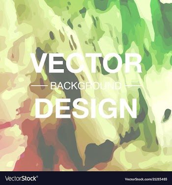 Modern watercolor background vector image