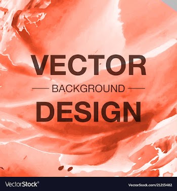 Modern watercolor background vector image