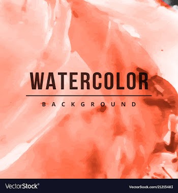 Modern watercolor background vector image