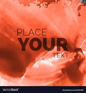 Modern watercolor background vector image