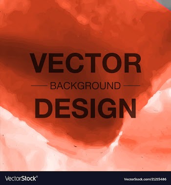 Modern watercolor background vector image