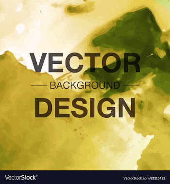 Modern watercolor background vector image