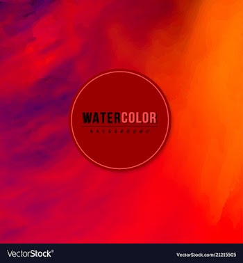 Modern watercolor background vector image