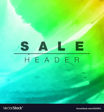 Modern watercolor background vector image